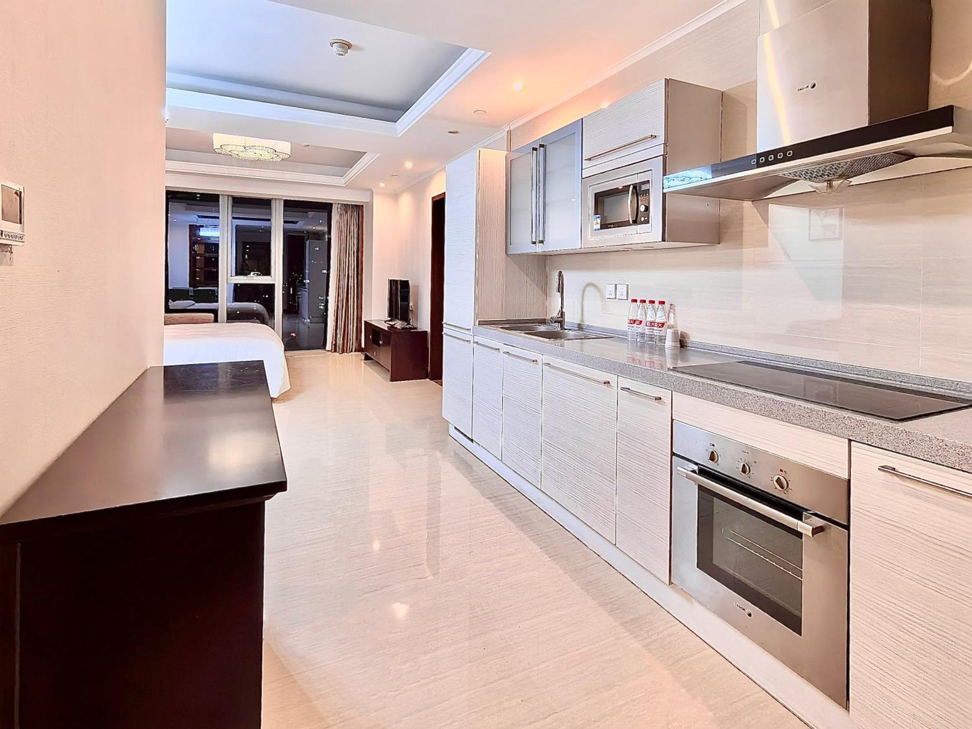 Qingdao Elegant Central Apartment Eksteriør billede