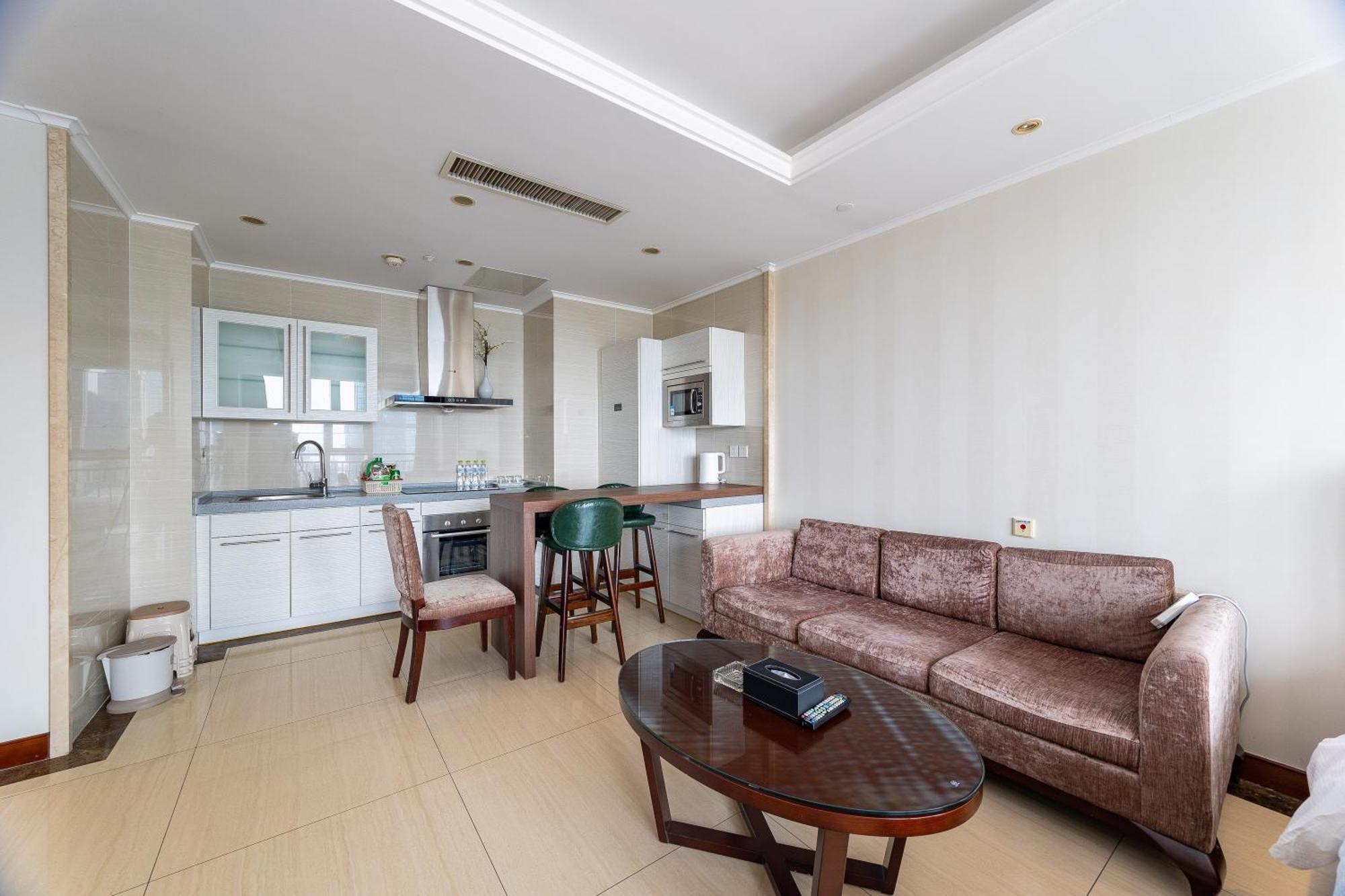 Qingdao Elegant Central Apartment Eksteriør billede