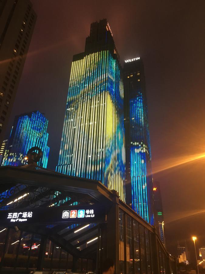 Qingdao Elegant Central Apartment Eksteriør billede